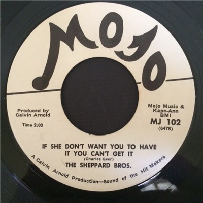 The Sheppard Bros. - If She Don't Want You To Have It You Can't Get It / Mr. Fool download mp3 flac