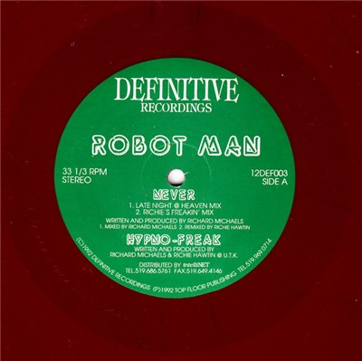 Robot Man - Never download mp3 flac