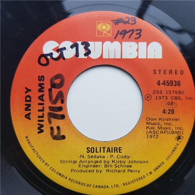 Andy Williams - Solitaire download mp3 flac