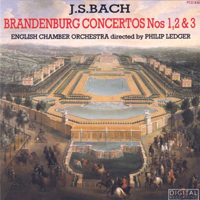 J.S. Bach, English Chamber Orchestra, Philip Ledger - Brandenburg Concertos Nos 1,2 & 3 download mp3 flac