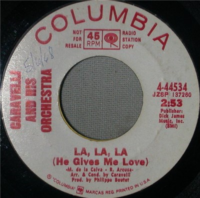 Caravelli & His Orchestra - La, La, La ( He Gives Me Love ) download mp3 flac