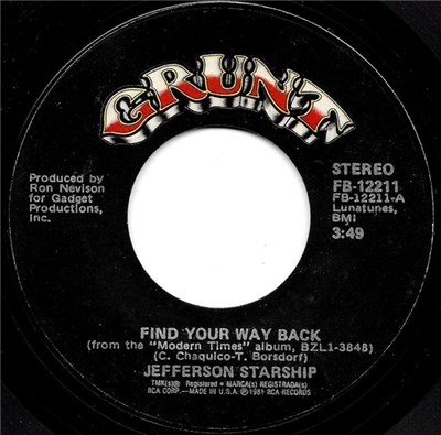 Jefferson Starship - Find Your Way Back download mp3 flac