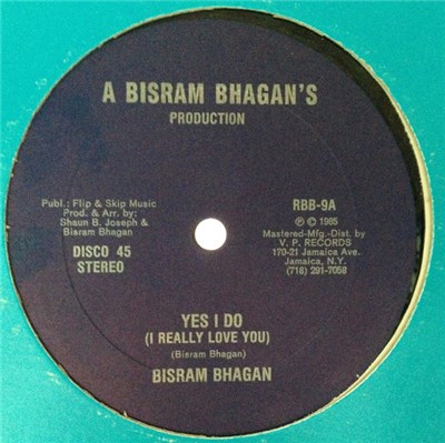 Bisram Bhagan - Yes I Do (I Really Love You) download mp3 flac