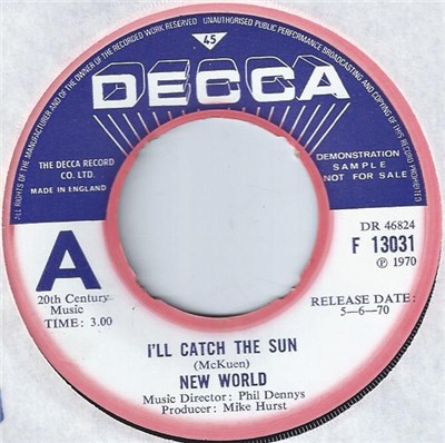 New World - I'll Catch The Sun download mp3 flac