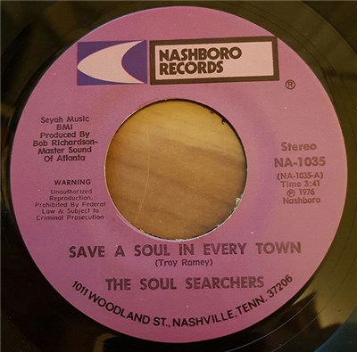 Soul Searchers - Save A Soul In Every Town / I've Got Heaven On My Mind download mp3 flac