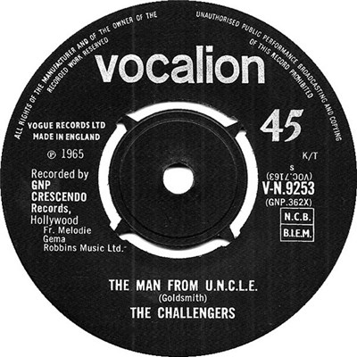 The Challengers - The Man From U.N.C.L.E. download mp3 flac