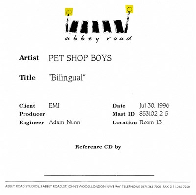 Pet Shop Boys - Bilingual download mp3 flac
