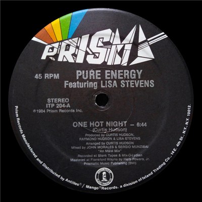 Pure Energy Featuring Lisa Stevens - One Hot Night download mp3 flac