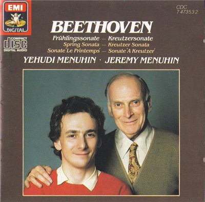 Beethoven - Yehudi Menuhin / Jeremy Menuhin - Frühlingssonate - Kreutzersonate download mp3 flac