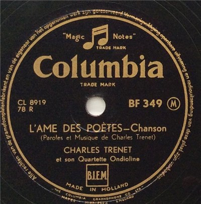 Charles Trenet Et Son Quartette Ondioline - L'âme Des Poètes / Dimanche Prochain download mp3 flac