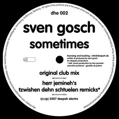 Sven Gosch - Sometimes download mp3 flac