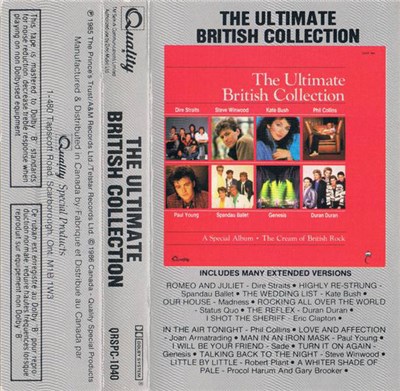 Various - The Ultimate British Collection (Includes Many Extended Versions) download mp3 flac