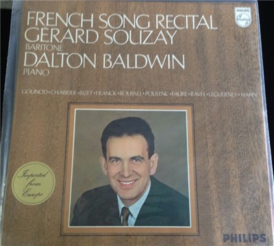 Gérard Souzay / Dalton Baldwin / Gounod • Chabrier • Bizet • Franck • Roussel • Poulenc • Fauré • Ravel • Leguerney • Hahn - French Song Recital download mp3 flac