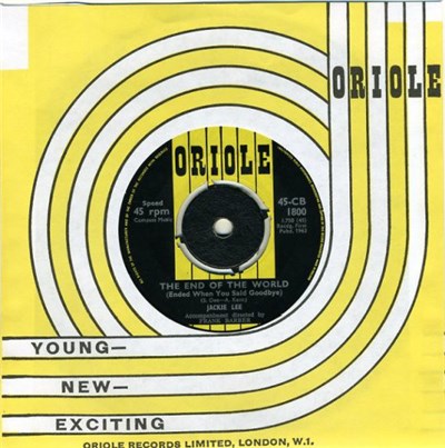Jackie Lee - The End Of The World (Ended When You Said Goodbye) download mp3 flac