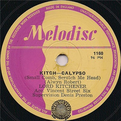 Lord Kitchener - Kitch (Small Comb, Scratch Me Head) / Food From The West Indies download mp3 flac