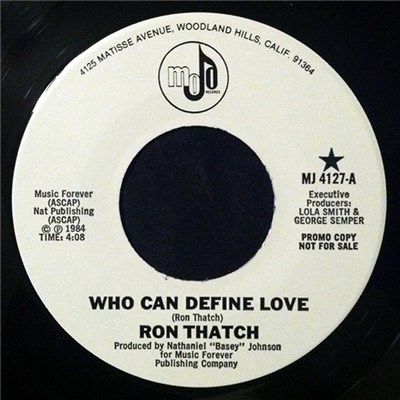 Ron Thatch - Who Can Define Love / A Jealous Man download mp3 flac