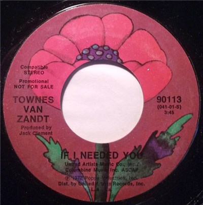 Townes Van Zandt - If I Needed You download mp3 flac