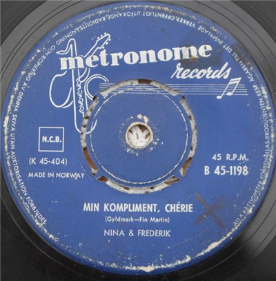 Nina & Frederik - Min Kompliment, Chérie download mp3 flac