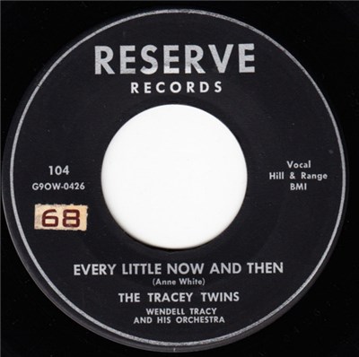 The Tracey Twins, Wendell Tracy And His Orchestra - Every Little Now And Then / Locked In My Heart download mp3 flac