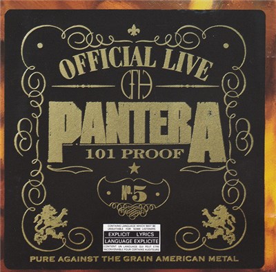 Pantera - Official Live: 101 Proof download mp3 flac