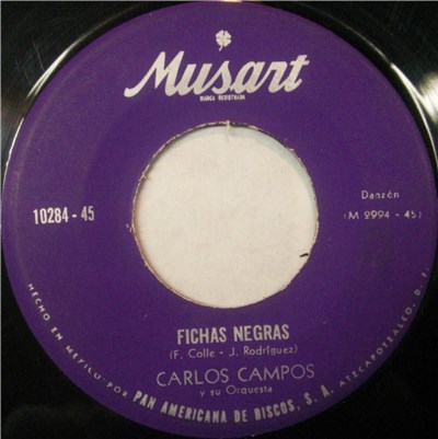 Carlos Campos Y Su Orquesta - Fichas Negras / Danzones De Pradave download mp3 flac