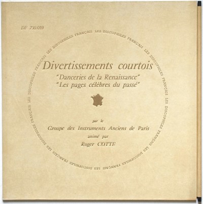 Le Groupe Des Instruments Anciens De Paris animé par Roger Cotte - Divertissements Courtois download mp3 flac