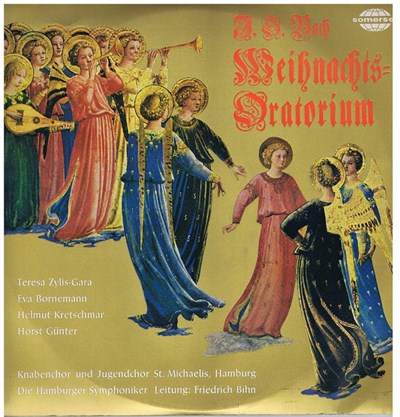 J. S. Bach / Teresa Zylis-Gara, Eva Bornemann, Helmut Kretschmar, Horst Günter, Knabenchor und Jugendchor St. Michaelis, Hamburg, Die Hamburger Symphoniker, Friedrich Bihn - Weihnachts-Oratorium download mp3 flac