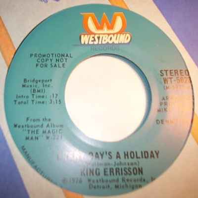 King Errisson - Every Day's A Holiday download mp3 flac