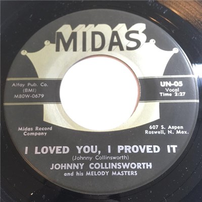 Johnny Collinsworth And His Melody Masters - I Loved You, I Proved It / Touch On The Strings download mp3 flac