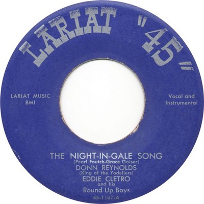 Donn Reynolds, Eddie Cletro and his Round Up Boys - The Night-In-Gale Song download mp3 flac