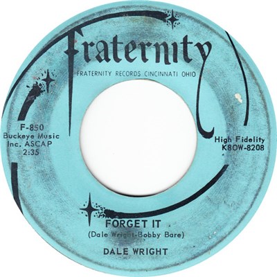 Dale Wright - Forget It / Lonely Star download mp3 flac