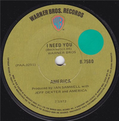 America - I Need You download mp3 flac