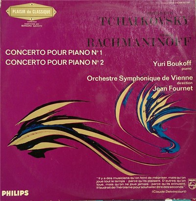 Tschaikowsky / Rachmaninoff - Yuri Boukoff , Klavier - Wiener Symphoniker / Leitung: Jean Fournet - Concerto Pour Piano No.1 / Concerto Pour Piano No.2 download mp3 flac
