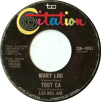 Les Bel Air - Mary Lou download mp3 flac