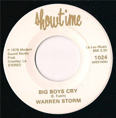Warren Storm - Big Boys Cry download mp3 flac