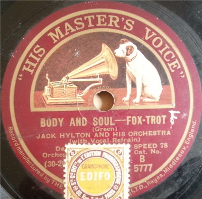 Jack Hylton And His Orchestra - Body And Soul / Fancy You Falling For Me download mp3 flac
