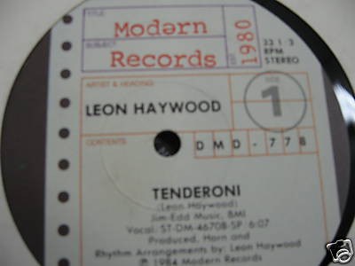Leon Haywood - Tenderoni download mp3 flac