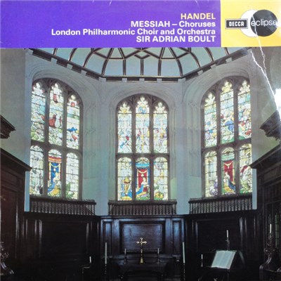 Handel - The London Philharmonic Choir, The London Philharmonic Orchestra, Sir Adrian Boult - Messiah - Choruses download mp3 flac