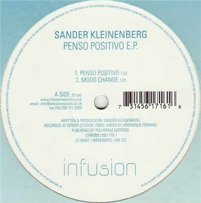 Sander Kleinenberg - Penso Positivo E.P. download mp3 flac