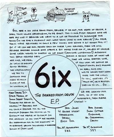 6ix - The Banned From Devon EP download mp3 flac