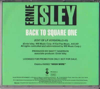 Ernie Isley - Back To Square One download mp3 flac