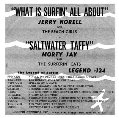 Jerry Norell And The Beach Girls / Morty Jay And The Surferin' Cats - What Is Surfin' All About / Salt Water Taffy download mp3 flac