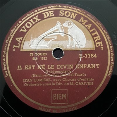 Jean Lumière - Il Est Né Le Divin Enfant / La Vierge A La Crèche download mp3 flac