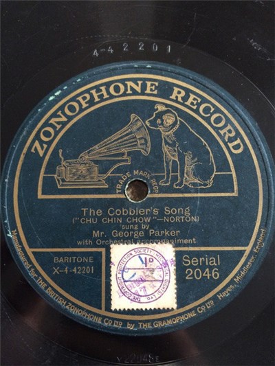 Mr. George Parker - The Cobbler's Song / My Desert Flower download mp3 flac
