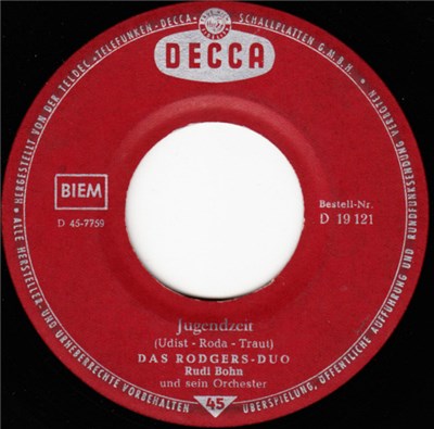 Das Rodgers-Duo - Jugendzeit / Der Auswanderer download mp3 flac