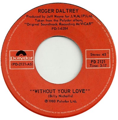 Roger Daltrey - Without Your Love / Escape Part 1 download mp3 flac