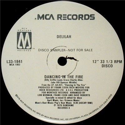 Delilah - Dancing In The Fire download mp3 flac