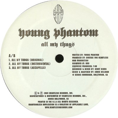 Young Phantom - All My Thugs download mp3 flac