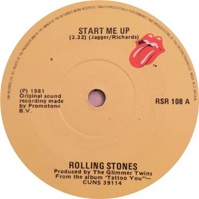 Rolling Stones - Start Me Up download mp3 flac