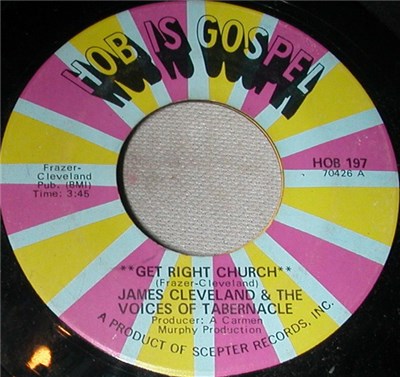 James Cleveland & The Voices Of Tabernacle - Meetin' Tonight / Get Right Church download mp3 flac